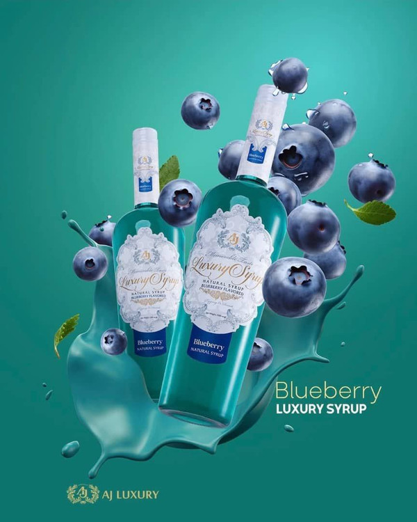 سیروپ بلوبری 1300 گرم AJ