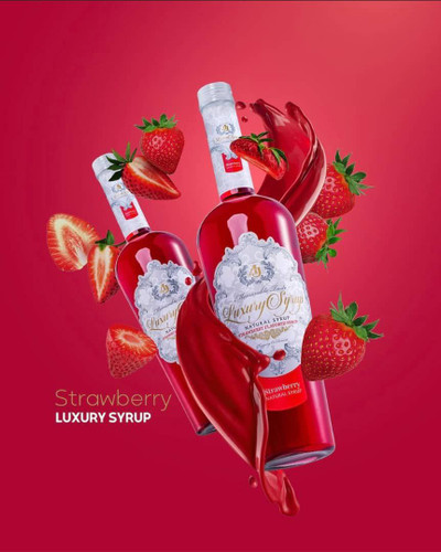 سیروپ توت فرنگی 1300 گرم AJ